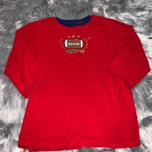 Three Boys Fleece Pajama Shirts